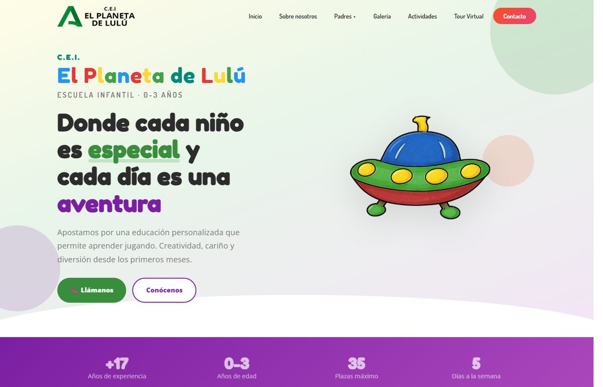 El Planeta de Lulú — early-childhood centre site